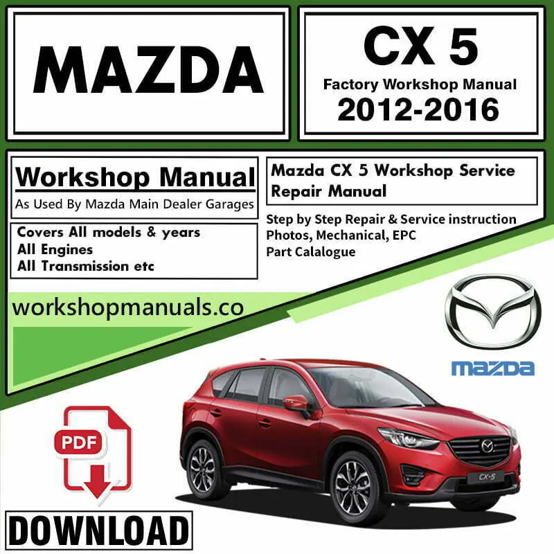 Mazda CX-5 Workshop Repair Manual