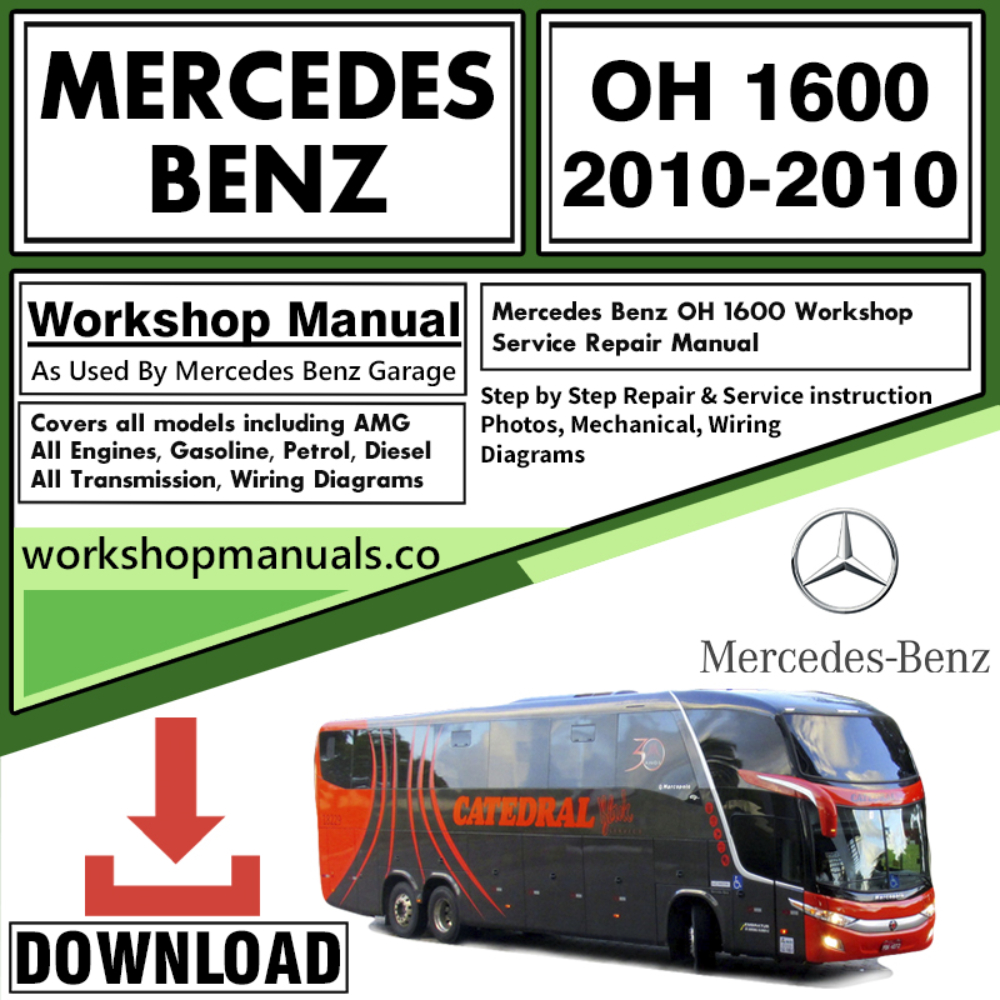 Mercedes OH 1600 Workshop Repair Manual Download