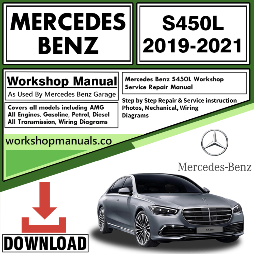 Mercedes S450L Workshop Repair Manual Download