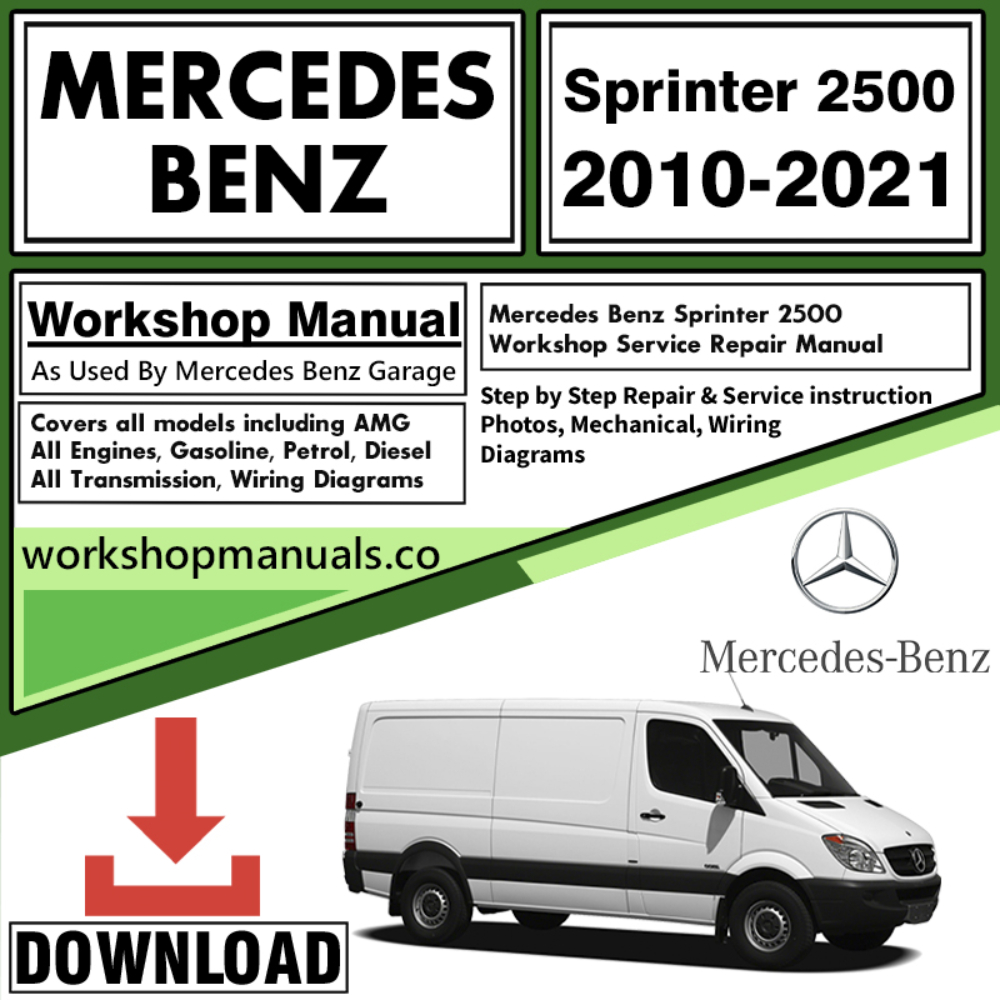 Mercedes Sprinter 2500 Workshop Repair Manual Download