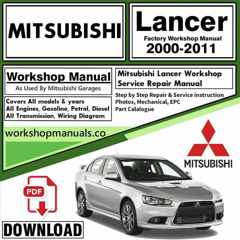 Mitsubishi Lancer Workshop Repair Manual