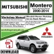 Mitsubishi Montero Workshop Repair Manual