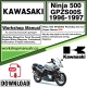 Kawasaki Ninja 500 GPZS00S Workshop Service Repair Manual Download 1996 - 1997 PDF