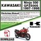 Kawasaki Ninja 500 GPZS00S Workshop Service Repair Manual Download 1997 - 1998 PDF