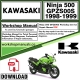 Kawasaki Ninja 500 GPZS00S Workshop Service Repair Manual Download 1998 - 1999 PDF