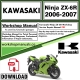 Kawasaki Ninja ZX-6R  Workshop Service Repair Manual Download 2006 - 2007 PDF