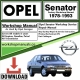 Opel Senator Manual Download