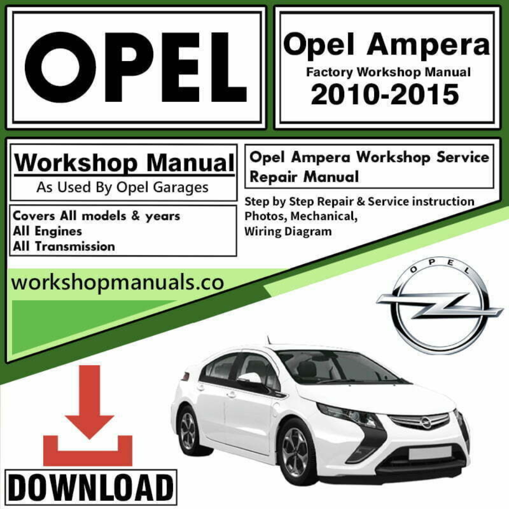 Opel Ampera Manual Download