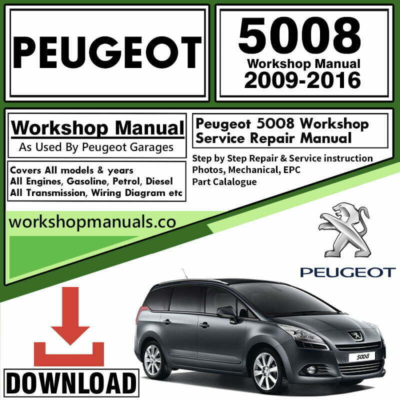 Peugeot 5008 Workshop Manual Download