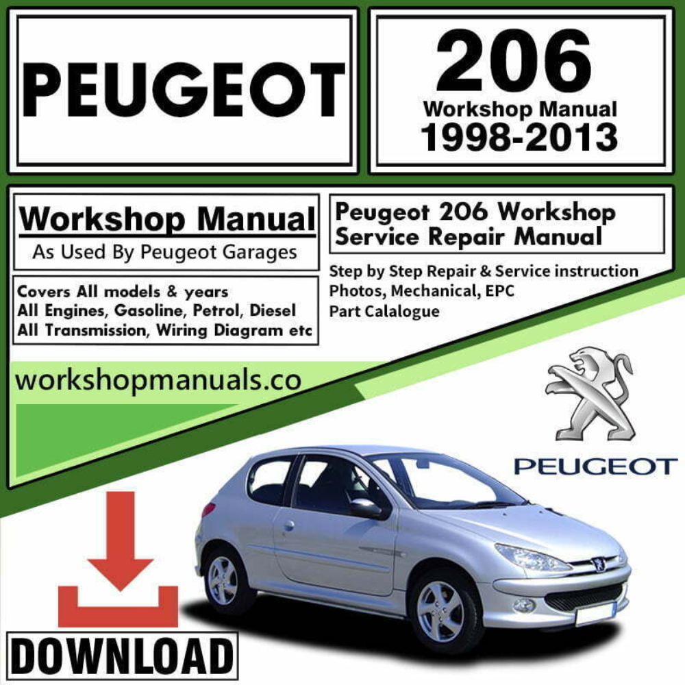 Peugeot 206 Workshop Repair Manual Download