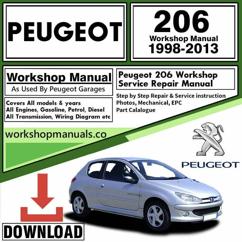 Peugeot 206 Workshop Repair Manual