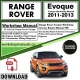 Range Rover Evoque Workshop Manual Download