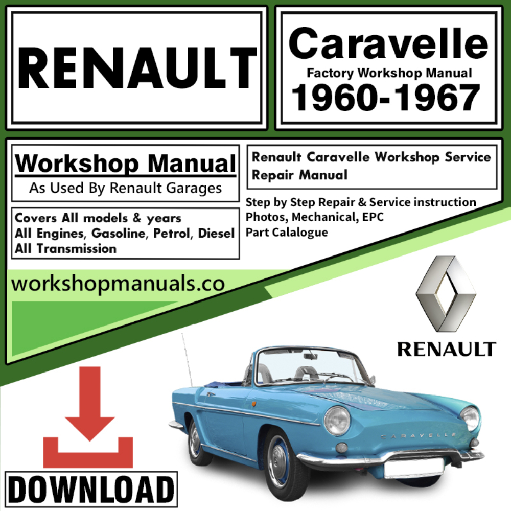 Renault Caravelle Workshop Repair Manual Download