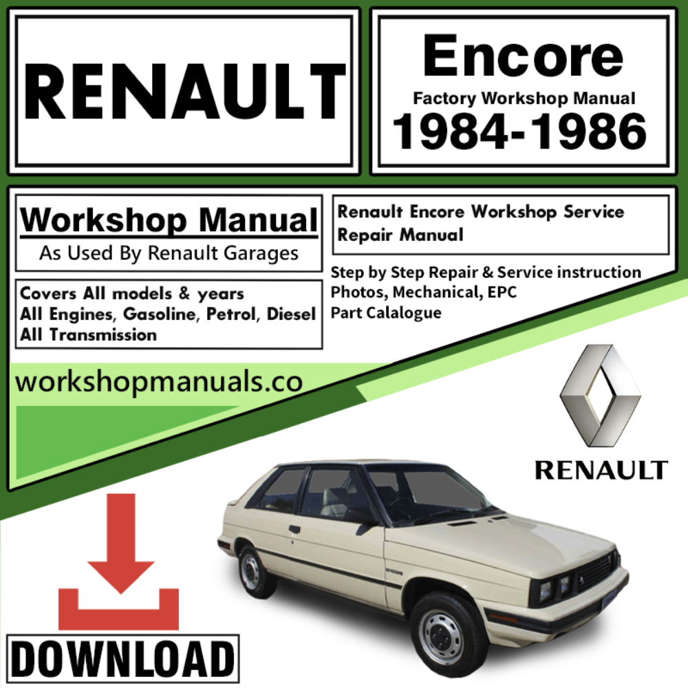 Renault Encore Workshop Repair Manual Download