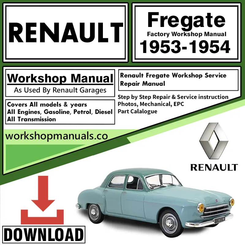 Renault Fregate Workshop Repair Manual Download