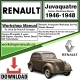 Renault Juvaquatre Workshop Repair Manual Download