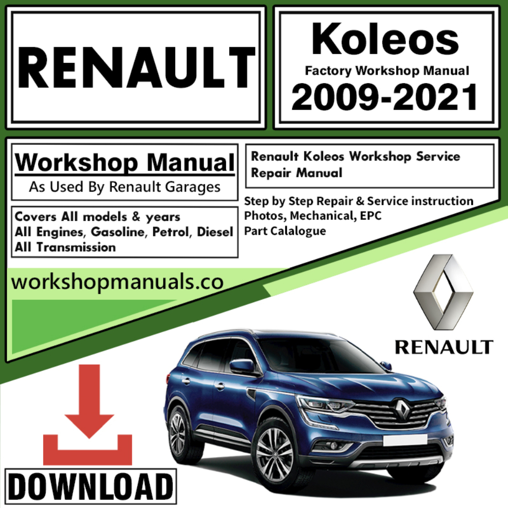 Renault Koleos Workshop Repair Manual Download