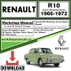 Renault R10 Workshop Repair Manual Download