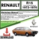 Renault R15 Workshop Repair Manual Download