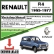 Renault R4 Workshop Repair Manual Download