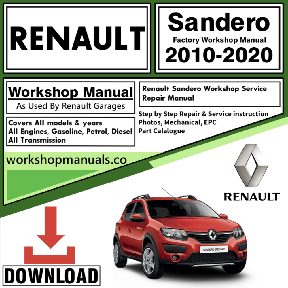 Renault Sandero Workshop Repair Manual Download