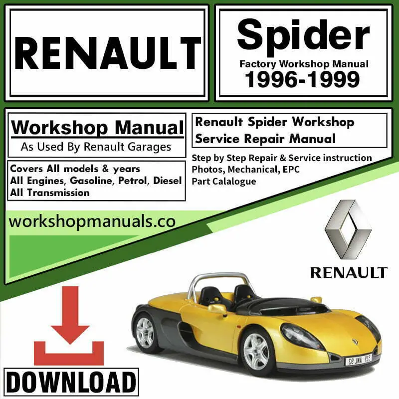 Renault Spider Workshop Repair Manual