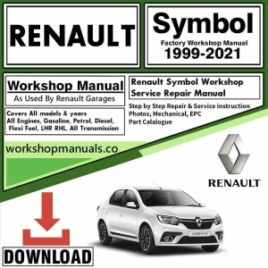 Renault Symbol Workshop Repair Manual Download