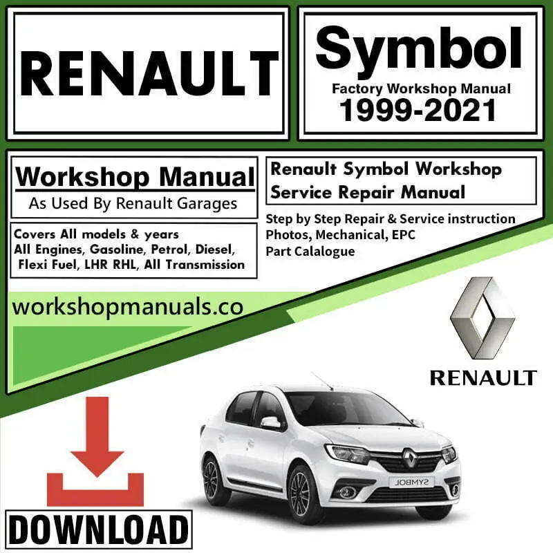 Renault Symbol Workshop Repair Manual