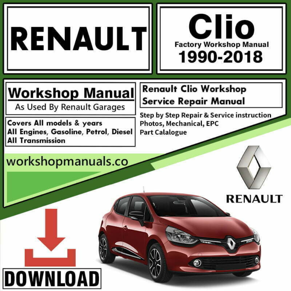 Renault Clio Workshop Repair Manual Download