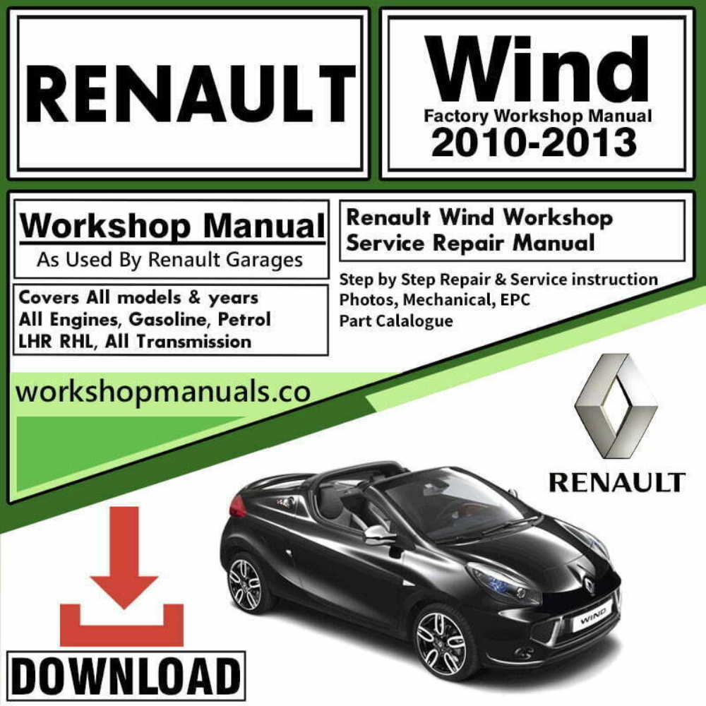 Renault Wind Workshop Repair Manual Download