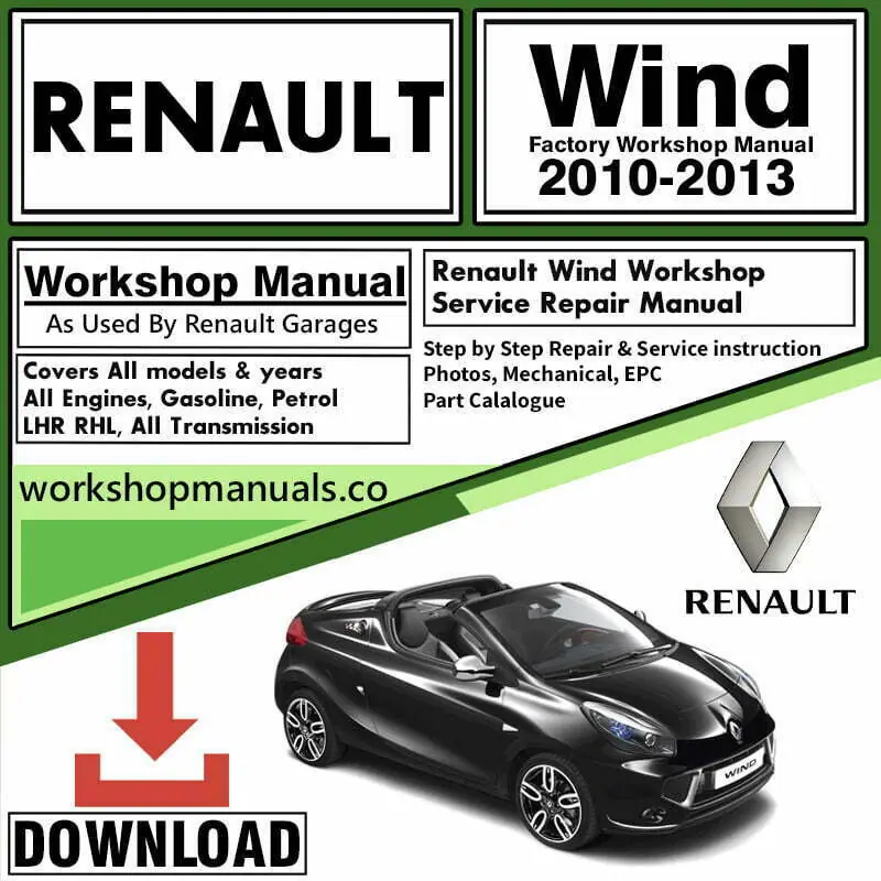 Renault Wind Workshop Repair Manual