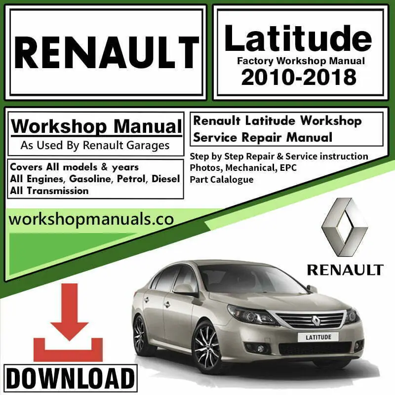 Renault Latitude Workshop Repair Manual