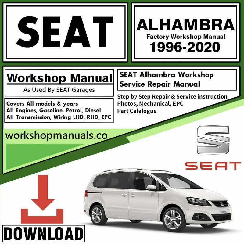 Seat Alhambra Workshop Repair Service Manual Download