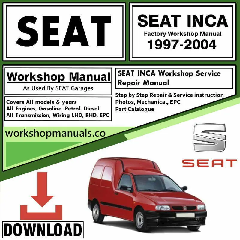 Seat Inca Workshop Repair Service Manual Download