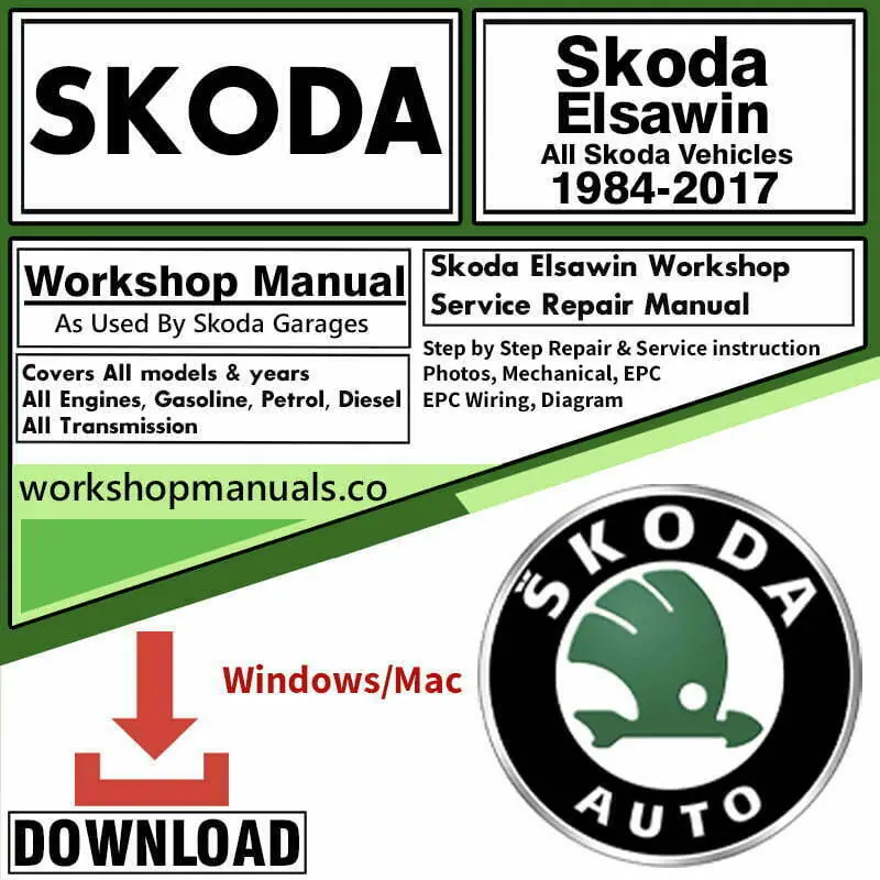 Skoda Repair manuals Download