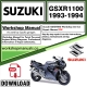 Suzuki GSXR1100 Service Repair Shop Manual Download 1993 - 1994 PDF