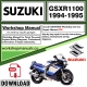 Suzuki GSXR1100 Service Repair Shop Manual Download 1994 - 1995 PDF