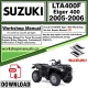 Suzuki LTA400F Eiger 400 Service Repair Shop Manual Download 2005 - 2006 PDF