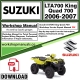 Suzuki LTA700 King Quad 700 Service Repair Shop Manual Download 2006 - 2007 PDF