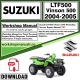 Suzuki LTF500 Vinson 500 Service Repair Shop Manual Download 2004 - 2005 PDF