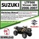 Suzuki LTF500 Vinson 500 Service Repair Shop Manual Download 2006 - 2007 PDF