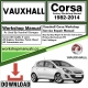 Vauxhall Corsa Workshop Repair Manual Download