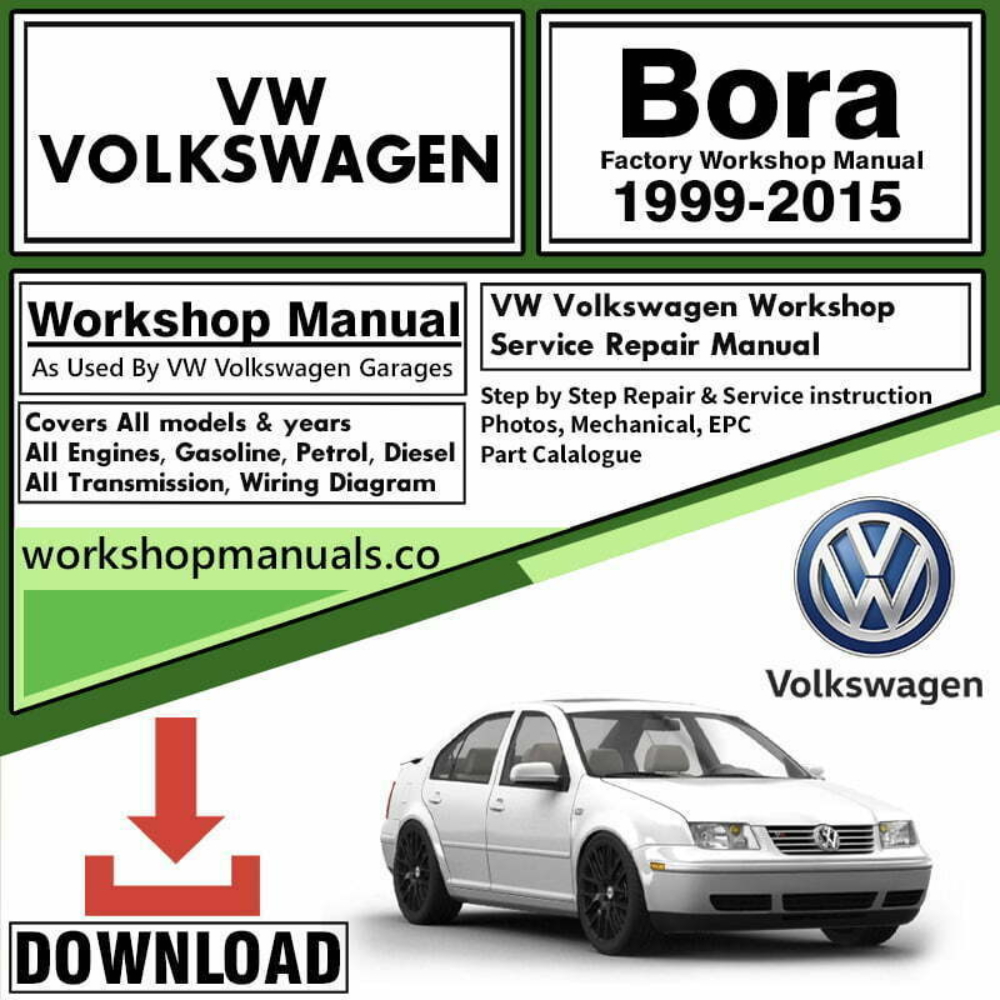 Volkswagen Bora Workshop Repair Manual Download