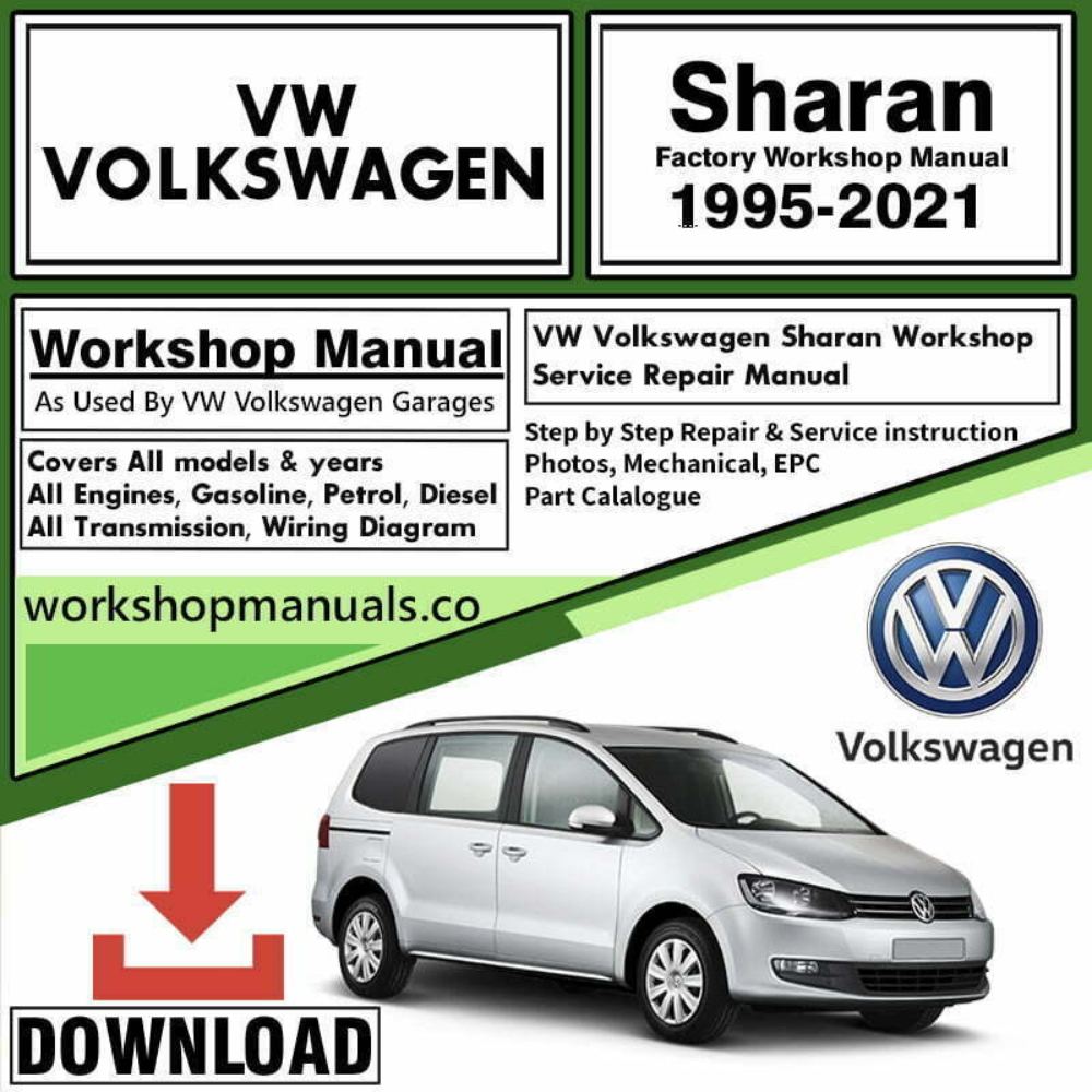 Volkswagen Sharan Workshop Repair Manual Download