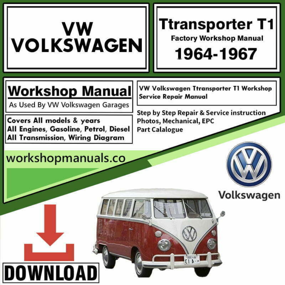 Volkswagen Transporter T1 Workshop Repair Manual Download