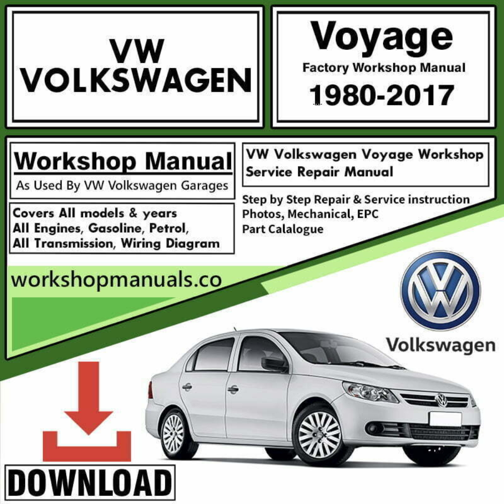 Volkswagen Voyage Workshop Repair Manual Download