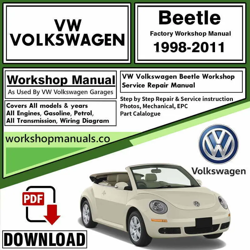 VW Beetle pdf Workshop Service Repair Manual