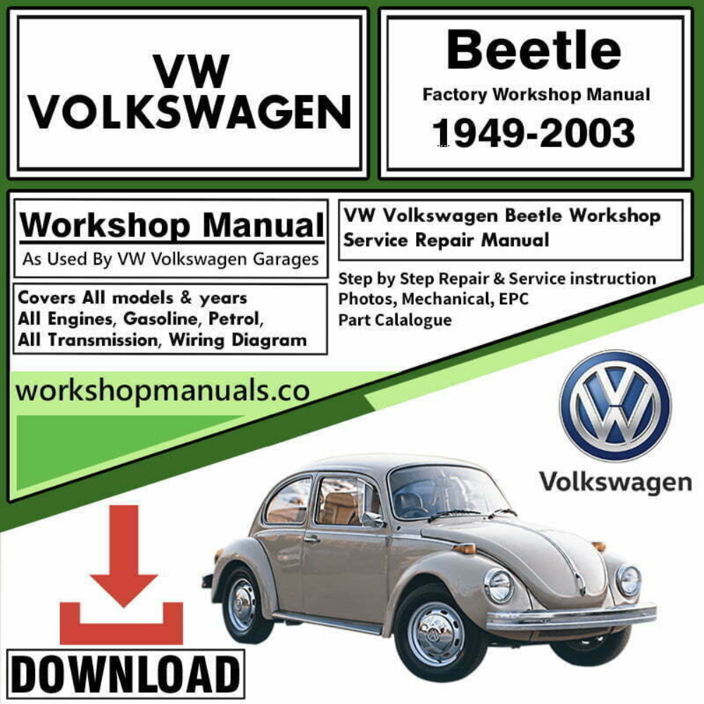 VW Beetle Volkswagon Manual Download