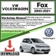 Volkswagen FOX Workshop Service Repair Manual