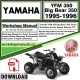 Yamaha YFM 350 Big Bear 350 Service Repair Shop Manual Download 1995 - 1996 PDF